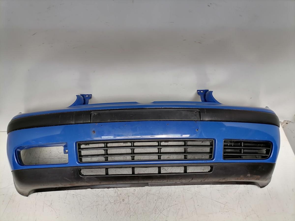 VW Golf 4 original Sto&szlig;stange Stossf&auml;nger vorn LA5C Surfblau Bj.2001